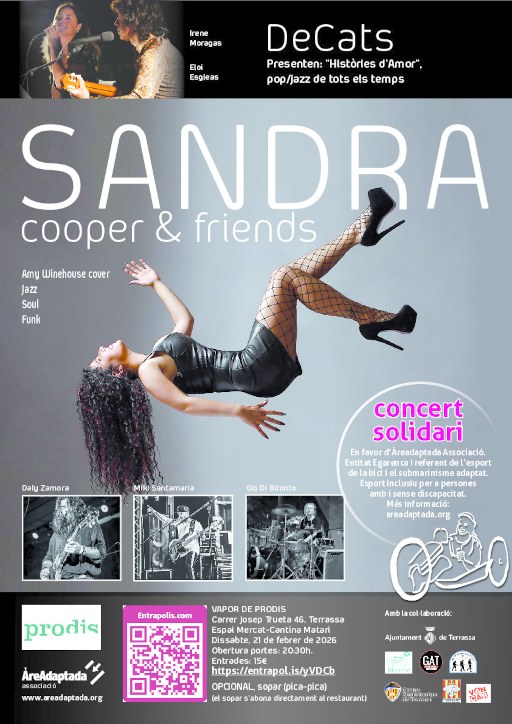 Concierto solidario de Àreadaptada - 21/02/2026